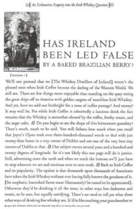 Pubblicità 1 Campagna per The Whisky Distillers of Ireland