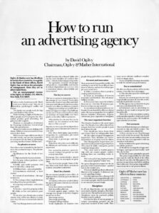 Pubblicità How to run an advertising agency