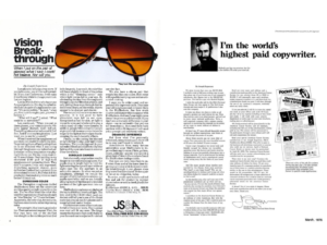 Pubblicità di Joe Sugarman