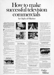 Pubblicità How to make successful television commercials